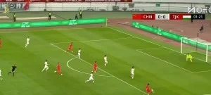 U23国足3-0战胜塔吉克斯坦 木塔力甫闪击造点向余望点射