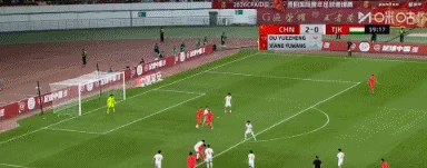 U23国足3-0战胜塔吉克斯坦 木塔力甫闪击造点向余望点射