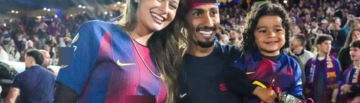 妻子：拉菲尼亚受伤后我们俩都哭了，那是我第一次说不出话