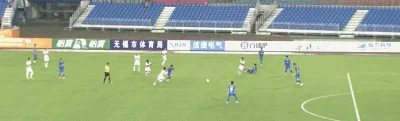 无锡吴钩1-1梅州客家,周耘屹破门,杨超声扳平比分